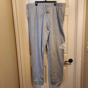 Adidas Men's Sportswear Fleece Pocket Sweatpants Tapered Fit Size 3XT3 Gray NWT